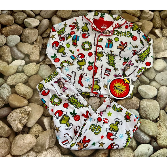 NWT GRINCH PJ SET - Picture 4 of 6